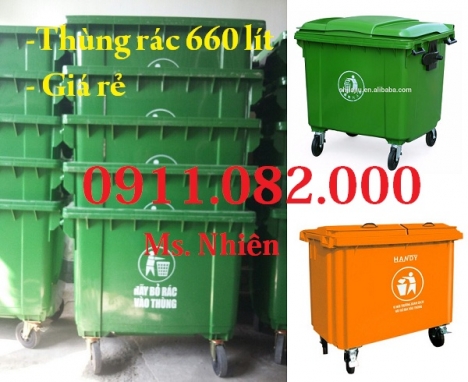 Thùng rác giá rẻ, thùng rác y tế, thùng rác 120L 240L giá sỉ lẻ