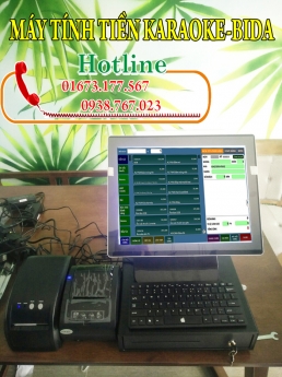 Cung cấp máy tính tiền hiện đại cho karaoke-nhà hàng