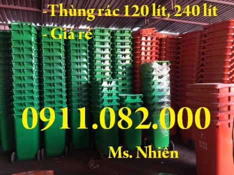 Thùng rác giá rẻ, thùng rác y tế, thùng rác 120L 240L giá sỉ lẻ