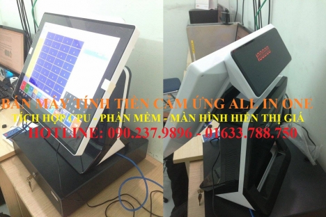 Các loại máy bán hàng cảm ứng dùng cho quán trà sữa