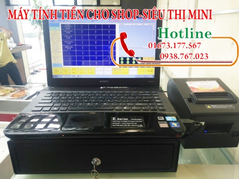 Trọn bộ thiết bị tinh tiền chuyên dùng cho shop