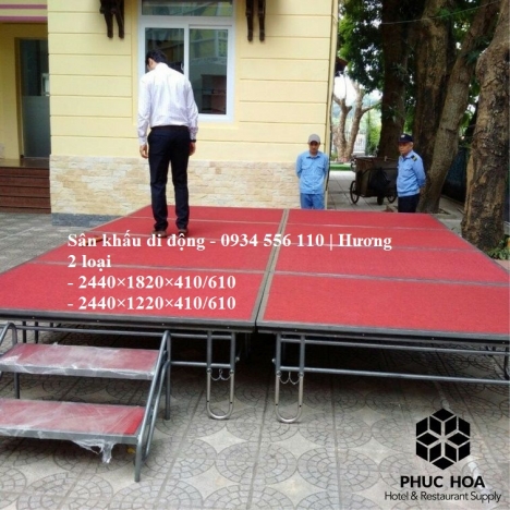 Cung cấp sân khấu di động, sân khấu lắp ghép giá tốt tại hà Nội