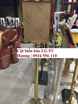 Biển chỉ dẫn, bảng thông tin, biển menu khách sạn đại sảnh, cột chắn inox