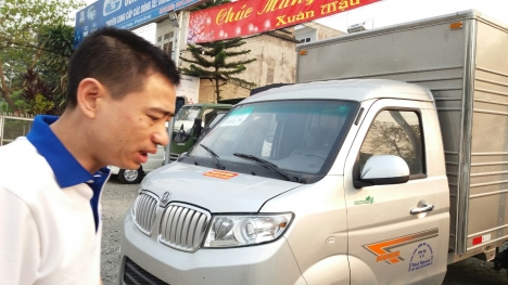 xe tải 1.2 tấn giá trả góp 65 tr