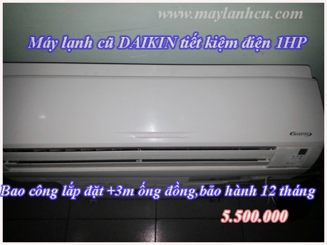 Cung cấp máy lạnh cũ nội địa Nhật Daikin inverter,plasma ion, auto clean