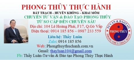 Chuyên tư vấn và dạy phong thủy