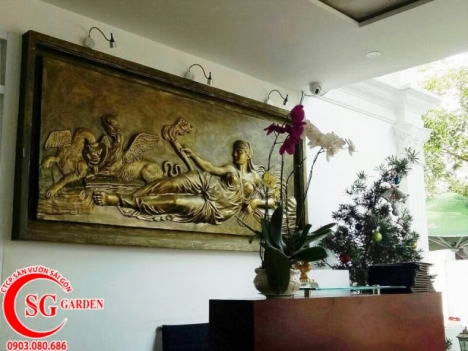 Tượng điêu khắc, tranh phù điêu