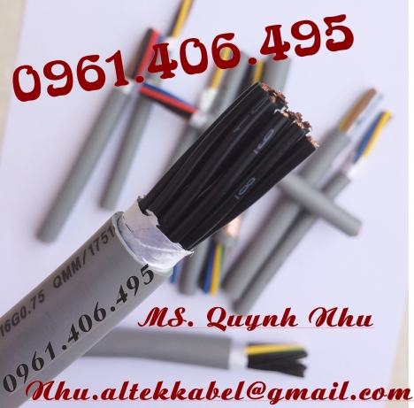 Cáp điều khiển 5x0.5, Cáp điều khiển 5x0.5 chống nhiễu