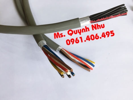 Cáp điều khiển 5x0.5, Cáp điều khiển 5x0.5 chống nhiễu