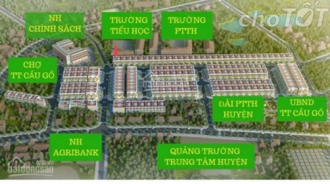 Mở bán giai đoạn 2 dự án khu đô thị dân cư cầu Gồ giá chỉ 356tr/lô