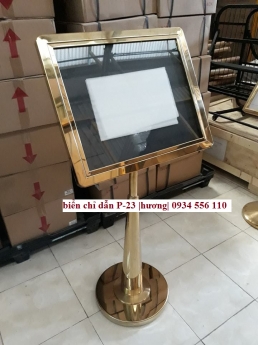 Top 5 loại biển chỉ dẫn đại sảnh, biển menu đại sảnh, bảng chỉ dẫn đẹp