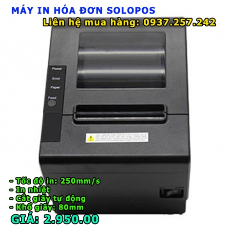 Bán máy in hóa đơn cho quán cafe, shop, tạp hóa tại Cần Thơ