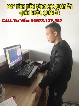 Bán máy tính tiền dùng cho quán ăn tại Bình Dương