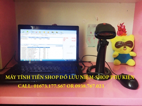 Máy tính tiền dùng cho cửa hàng thời trang tại Bình Dương