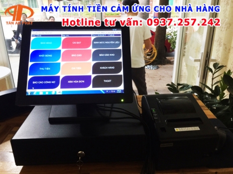 Bán máy tính tiền cảm ứng cho nhà hàng tại Cần Thơ