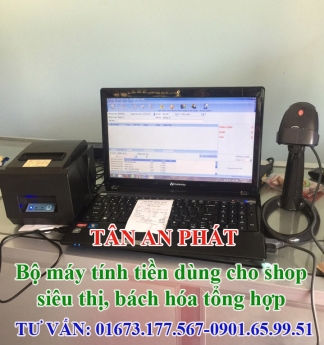 Máy tính tiền dùng cho cửa hàng thời trang tại Bình Dương