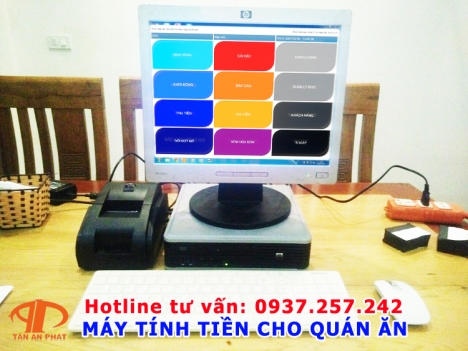 Bán máy tính tiền cho quán ăn tại Cần Thơ