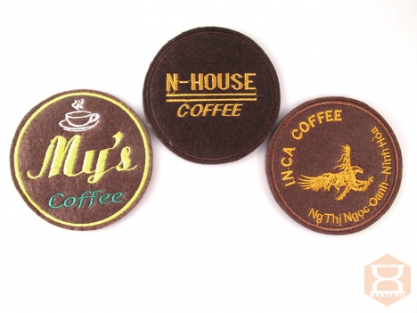 Lót ly, lót ly mọi chất liệu giá rẻ in ấn logo thương hiệu nhận đặt hàng số lượng lớn