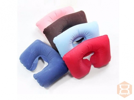 Gối hơi chữ U, gối hơi chữ U bịt mắt bịt tai in ấn giá rẻ. Giao hàng nhanh