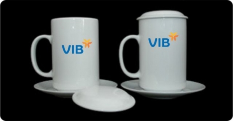 Cốc sứ, ly sứ in logo làm quà tặng doanh nghiệp. Báo giá nhanh chóng. Giao hàng toàn quốc