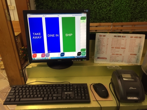 máy tính tiền cho quán cafe- trà sữa rẻ