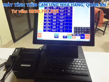 Máy tính tiền cảm ứng trọn bộ cho Nhà Hàng