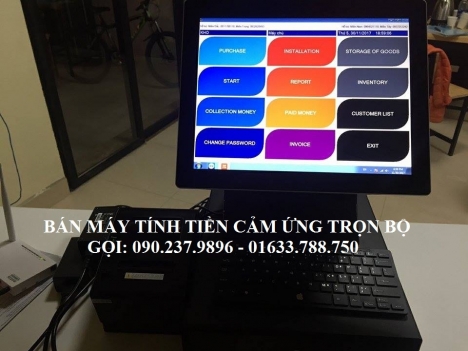 Máy tính tiền pos trọn bộ cho nhà hàng chỉ 15tr
