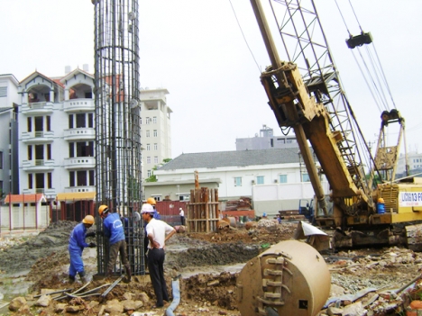 thi công nền móng - ép cọc nhanh chóng - chuyên nghiệp