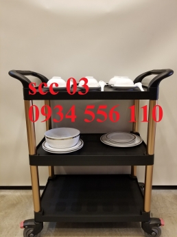 Xe đẩy phục vụ đồ ăn nhà hàng, xe đẩy chở rượu, xe đẩy chở đồ ăn nhà hàng, khách sạn