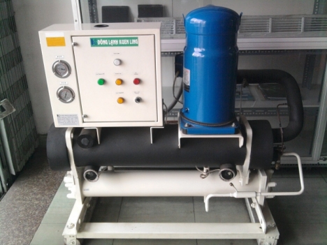 << 0942.180.139 >> Cung cấp máy làm lạnh nước Chiller dùng cho bồn làm lạnh sữa tươi