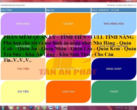 Phần mềm tính tiền chuyên nghiệp cho quán trà sữa