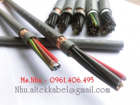 Cáp điều khiển 20 lõi - Cáp điều khiển 20 lõi chống nhiễu Altek Kabel