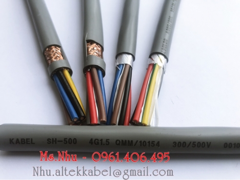 Cáp điều khiển 20 lõi - Cáp điều khiển 20 lõi chống nhiễu Altek Kabel