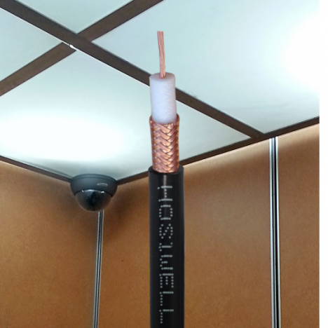 Cáp đồng trục RG59 là loại cáp đồng trục được ứng dụng để truyền tín hiệu vô tuyến, cáp truyền hình