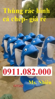 Thùng rác hình thú giá rẻ vĩnh long