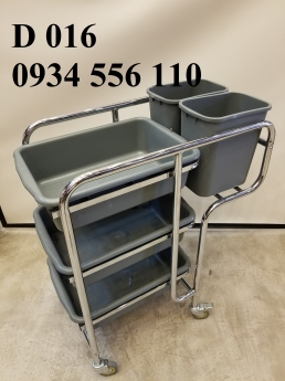 Các loại xe đẩy phục vụ đồ ăn cho nhà hàng, khách sạn chất lượng cao