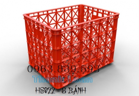 Rổ nhựa 8 bánh xe chất lượng cực tốt - giá cực rẻ