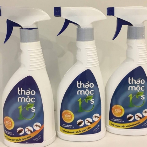 CHẾ PHẨM TRỪ MUỖI,KIẾN,GIÁN THẢO MỘC 10S