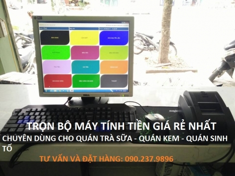 MÁY TÍNH TIỀN CHO QUÁN CAFE NHỎ TẠI TP HCM