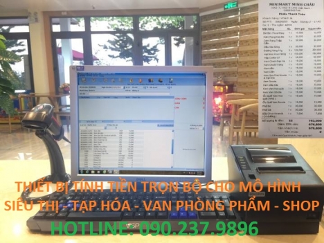 Bán máy tính tiền trọn bộ cho siêu thị, tạp hóa tại Đà Nẵng