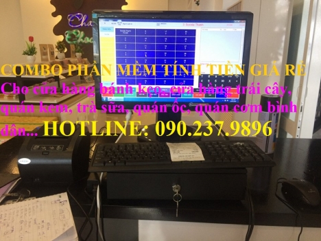 MÁY TÍNH TIỀN CHO QUÁN CAFE NHỎ TẠI TP HCM