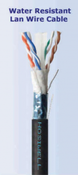 Cáp mạng Cat.6 F/UTP chống nước , sử dụng được những nơi ẩm ướt hay vùng ven biển.