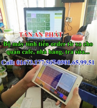 Bán máy cảm ứng tính tiền cho quán ăn giá khuyến mãi