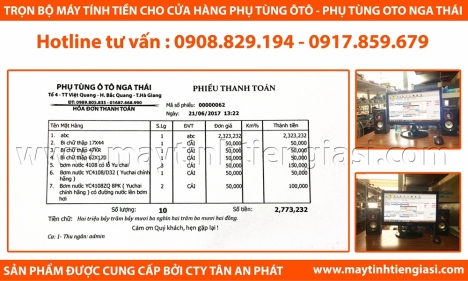 phần mềm bán hàng cho cửa hàng phụ tùng oto