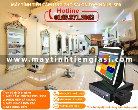 Giải pháp tính tiền cho salon tóc, nails, thẩm mỹ viện, spa chuyên nghiệp hiện đại Tại Vĩnh Long 