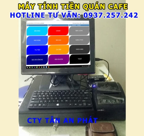 Bán máy tính tiền cảm ứng cho quán cafe tại Thanh Hóa