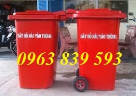 Sản xuất thùng rác Composite 240L thu gom rác môi trường - 0963.839.593 Loan