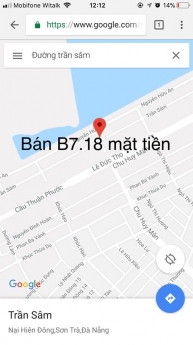 Chào Bán B7.18 mặt tiền. Đường TRẦN SÂM.