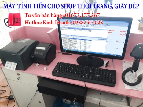 Máy tính tiền, phần mềm tính tiền tại Ninh Kiều Cần Thơ