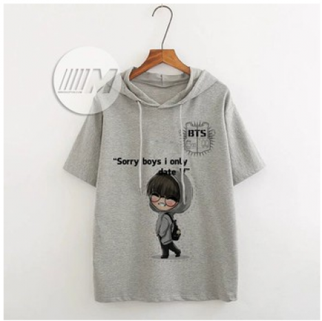 Hoodie BTS Chibi V Kiểu Tay Lỡ